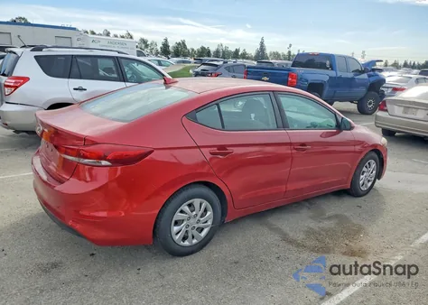 2017 Hyundai Elantra Se из США, поврежденный, VIN 5NPD74LF5HH116085